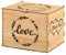BOFUNX Hochzeit Kartenbox aus holz Vintage Hochzeit Geldbox Briefbox Hochzeit Geschenkkarten Box für Hochzeit Geburtstag Jubiläum Geschenkkartenbox