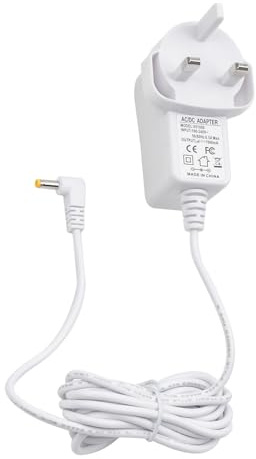 white 8.4V Motorised Blinds Charger | Compatible with Louvolite OneTouch Motorised Blinds Replacement R1715 Power Supply Motors (Gen1&Gen2)