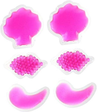 Lippenförmiges Gelkühlpack 6 Stück-pack aus Pvc für Wärme und Kältetherapie