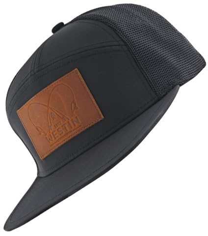 Westin W Range Cap One Size Jet Black - Angelcap, Cappy für Angler, Anglercap