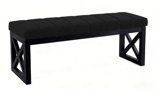Bankauflage 120x40 80x40 180x40 160x40 Rutschfeste Sitzkissen Sitzpolster Bank, Sitzbank Polster Waschbar Sitzauflage Bank für Innen Outdoor Fensterbank Couch Bank Eckbank Auflagen,No20,120x40x4cm