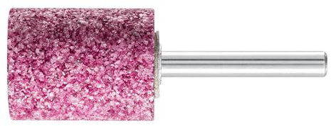 PFERD 802960 Schleifstifte für den Universellen Einsatz auf Stahlguss, Zylinderstifte Cast Steel, 6mm x 40mm, 30 Korngröße, 25mm x 32mm, 50 Stück