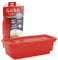 Fasta Pasta Olla de pasta para microondas – El original (rojo) – sin ensuciar, pegar o W