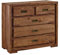 MASSIVMOEBEL24.DE Palisander Holz Möbel massiv geölt Kommode Sheesham Massivmöbel Holz massiv braun Nature Brown #854