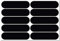B REFLECTIVE - Set Aufkleber Retro Reflektierende Aufkleber Motorradhelm, Fahrrad, Roller,... – Reflektor Nacht Sichtbarkeit Signalisierung - Hohe Sichtbarkeit & Haftung - Diskret & Design