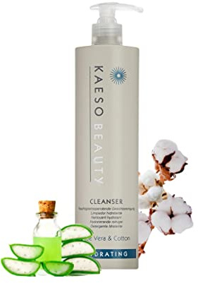 Kaeso Hydrating Cleanser – Gentle Moisturising Face Cleanser For Dry 495ml | & Dehydrated Skin – Nourishing Facial Wash