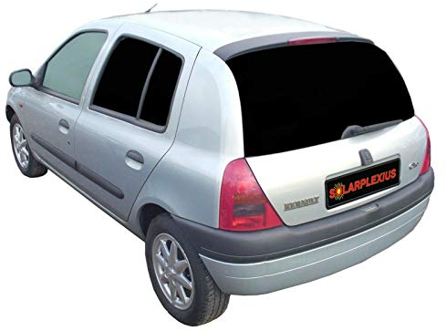 Solarplexius Auto-Sonnenschutz Scheiben-Tönung passgenau für 5-Türer Renault Clio II Bj. 98-05 Keine Folie Komplettsatz