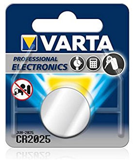 Pack de 1 Pile Varta Lithium CR2025 3 V 1(PCE) pour télécommande CASIT MT4E Haute durabilité