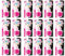 Fresh & More Nachfüllflakons für Duftstecker (18er Pack) Magnolie & Kirschblüte, 19ml