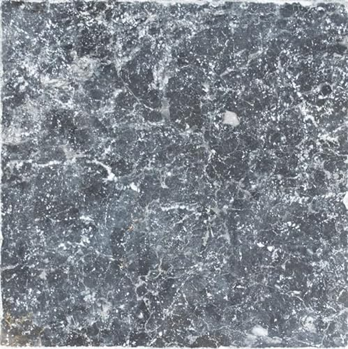 Fliese Marmor Naturstein Nero schwarz anthrazit dunkelgrau Natursteinfliese Antike Optik Bodenfliese Küche Wand - MOSF-45-46093