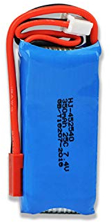 WYGUO 452540 25C Wiederaufladbare Batterie Drohne Lipo Batterie RC Lithium Batterie Lion Batterie für X401H / X402H RC Hubschrauber Set RC Zubehör Batteriezubehör (7,4V 350mAh)