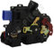 STARKIT PERFORMANCE Serratura compatibile per Seat Altea, Toledo 3, Octavia 2, Caddy 3, Golf 5, Golf Plus, Phaeton, compatibile per Touareg (2004-2015) chiusura centralizzata posteriore destro