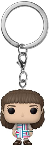 Funko Pop! Keychain: Stranger Things - Eleven - Elf - Neuartiger Schlüsselanhänger - Vinyl-Minifigur Zum Sammeln - Strumpffüller - Geschenkidee - Offizielle Handelswaren - TV Fans - Minifigur