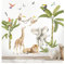 Grandora XXL Wandsticker Set Safari Baum Tiere Wandtattoo für Kinderzimmer DL763-2