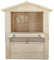 Home Idea Italia Chiosco Market 172 x 174 cm in legno di Abete personalizzabile con anta pavimento e ardesia