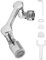 QWORK® Aireador Flexible De Grifo, Adaptador Grifo Cocina De 1080 °, Extensión De Grifo, Accesorio Para Grifo De Baño De Cocina, Modo Dual