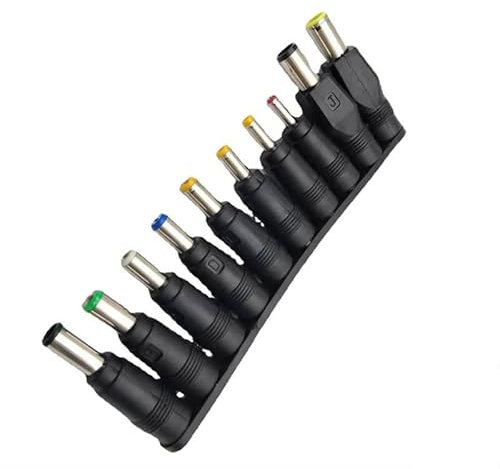 Mugetech 10Pcs Barrel Jack Adapter, 5.5 x 2.1mm Universal DC Barrel Connector Jack,for Laptop Charger Power Supply Plug