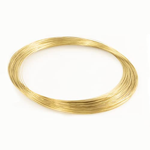 YTGZS H65 Filo di Ottone Diametro Adatto per la Lavorazione dei Metalli Diametro da 0.3mm a 0.9mm,Lunghezza 30m,Diameter 0.9mm