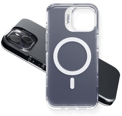 MOFT Starke Magnetische Hülle mit MagSafe, Sturzsicher, Selbstheilender Kratzschutz, Gelb Resistent für iPhone 14