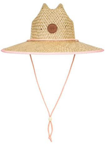 Roxy Sombrero de Paja de Pina to My Colada Sol, Tropical Peach 231, Talla única para Niñas