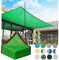 ZHJSHOU Filet D'Ombrage 12 Broches Voile d'ombrage Rectangulaire, Renforce éPaissir Bloquer Les UV Taud, pour Extérieur Patio Piscine Balcon Jardin,Vert,2X4m/6.56X13.12ft
