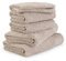 Möve Handtuchset New Classic 6-TLG Handtücher - 2X 30x50 cm + 2X 50x100 cm + 2x67x140 cm, 100% Baumwolle, Cashmere