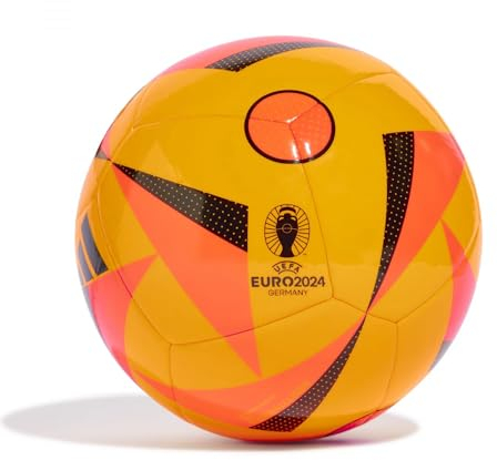 Adidas Fussballliebe Club Euro 2024 Ball IP1615, Unisex Footballs, Orange, 5 EU