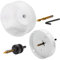 Mollom (6-1/4” | 159 mm) Scie cloche bimétal HSS M42 avec 8 % de cobalt et bol à poussière, pour spots encastrés, PVC, bois, plastique et métal