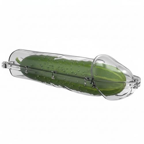 Zucchini Weenie - Vegetable Mold | Planter for Garden Veggies | Plastic Vegetable Shaping Mold for Zucchini & Cucumber | Fun Food Presentation Tool for Parties, Salads & Veggie Platters