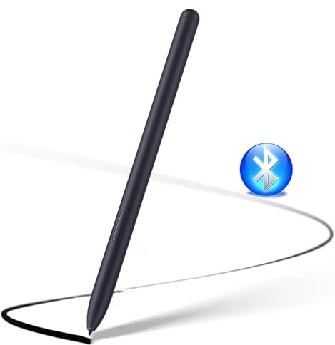 Galaxy Tab S8 Ultra Stylet avecBluetooth pour Samsung Galaxy Tab S8 Ultra S8 S8+ Plus S Pen (Noir)