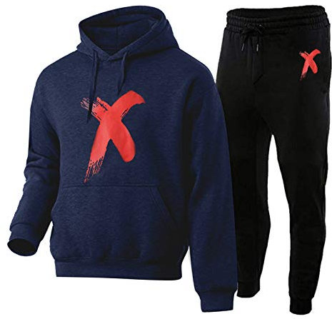 Herren Jogginganzug Trainingsanzug Sportanzug Fußball Sporthose für Gym Tracksuit Jogginganzug Herren Baumwolle Gerades Bein Herren-Jogginganzug Traningsanzuganzug Herren Fussball Vereine