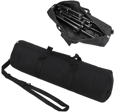 Yanmis Stativ -Tragetasche, Oxford -Stoffstativbeutel mit Schultergurten, Verdickter Mikrofon -Stand -Bag für Lautsprecher Lichtständer Monopod (S)