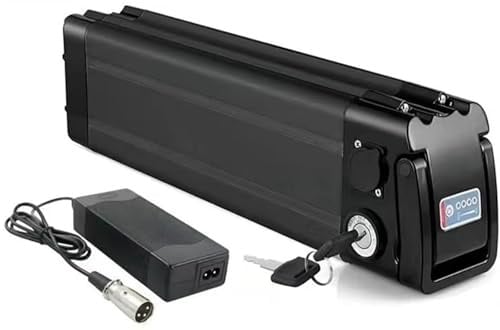 E-Bike Akku 36V 48V 15Ah 20Ah 25Ah, Elektrofahrrad Batterie 36V 48V E-Bike Batterie 15Ah 20Ah 25Ah Led Kontrollleuchte Mit Ladegerät 36V 20AH,3