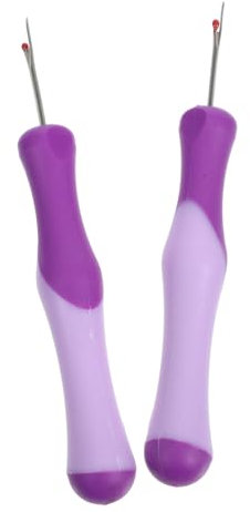 DIYEAH 2pezzi Seam Ripper con Manico Ergonomico Strumento Portatile per Rimozione Cuciture per Progetti di Cucito e Ricamo Accessori per Needlework
