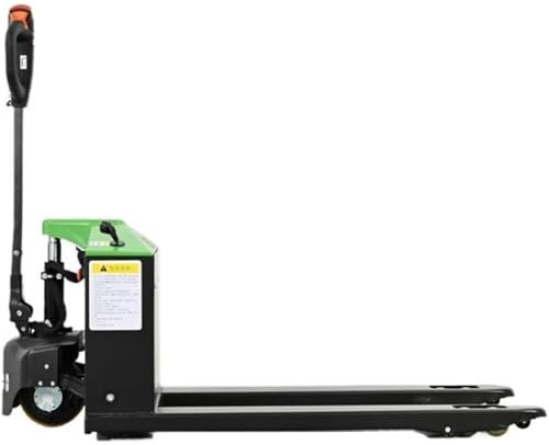 Transpallet Elettrico, Portata 1500 kg, Carrello Elevatore Elettrico, per Un Trasporto Senza Sforzi, Adatto al Trasporto, allo Spostamento E allo Scarico (Green 55cm)