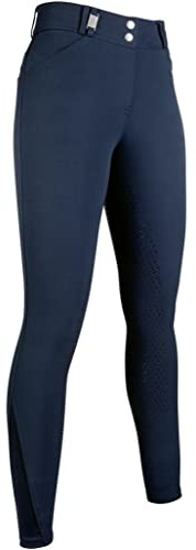 HKM Women's Monaco Crystal Sili. Full Seat Pants