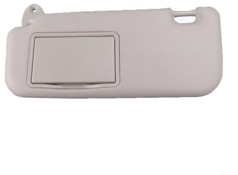 wenyouya Visera solar para coche, lado del conductor izquierdo, de repuesto para modelos 2014-2019, color gris, PVC