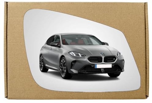 GAPlus Vetro per specchietto retrovisore compatibile con BMW Serie 1 2019-2024 Adesivo per lato destro destro