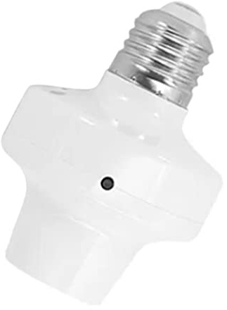 Solinder WiFi E27 Lampenfassung, Intelligente Lampenfassung, Kabellose Fernbedienung für Zuhause, Café, AC90–250 V, 6,6 X, X 9,2 Cm