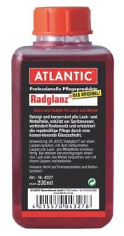 ATLANTIC Radglanz 200 ml Nachfüllflasche
