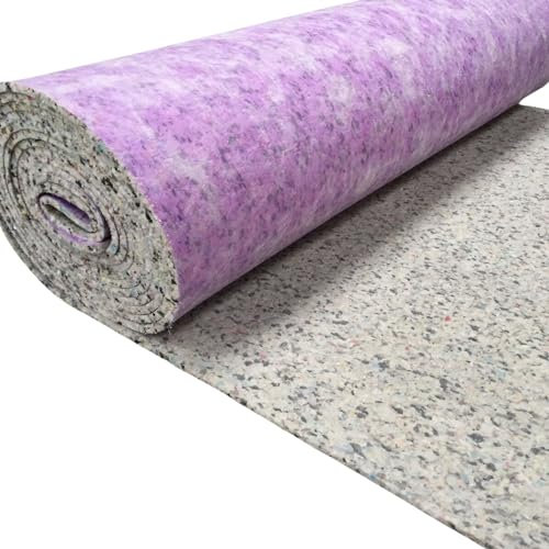 Carpenter Midas 12mm Thick PU Carpet Underlay Rolls | 5 SQM (1.37m W x 3.7m L) Total Area | UK Manufactured Quality Luxury Feel