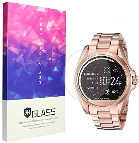 Ceston Film de protection d'écran en verre trempé 9H pour montre intelligente Michael Kors.