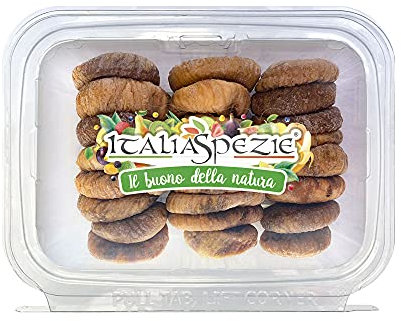 ITALIA SPEZIE - Fichi Secchi al Naturale 1 kg (2 x 500g) - Extra Morbidi - Confezioni salva freschezza Richiudibili - Senza zuccheri aggiunti, Senza anidrite solforosa, Senza acidificanti.