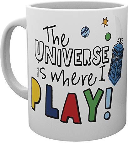 GB eye Ltd Doctor Who Where I Play 10oz Ceramic Mug