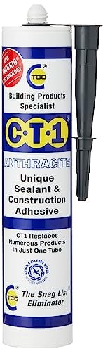 CT1 TRIBRID® Mastic et adhésif multi-usage Anthracite Gris foncé 290 ml