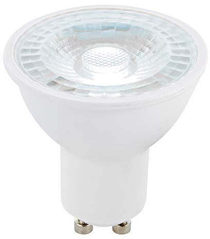 Saxby 78864 GU10 LED SMD Beam Angle 38 Degrees Dimmable 6W Daylight White 6000K