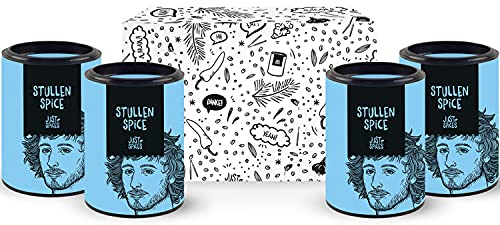 Just Spices 4er Stullen Spice Gewürz Set I Ideale Gewürzmischungen für Brot Fans I Genuss vom Frühstück bis zum Abendbrot