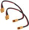 LinsyRC 2-Pack XT60 Connector Male to Female Plug Extension Cable Adapter with 30CM 14AWG Silicone Wire for RC Lipo Battery