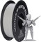 GEEETECH Matte PLA Filament, 3D-Drucker PLA Filament 1 kg Spule, Genauigkeit +/- 0,03 mm, Steingrau