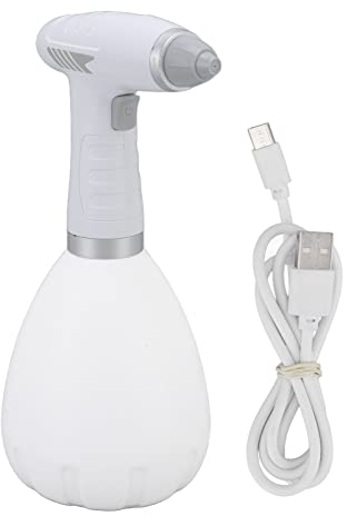Natudeco - Regadera eléctrica para plantas, botella rociadora para interiores y exteriores, modo dual automático, interruptor de un botón, rociador de agua ajustable para limpieza(2000ml)